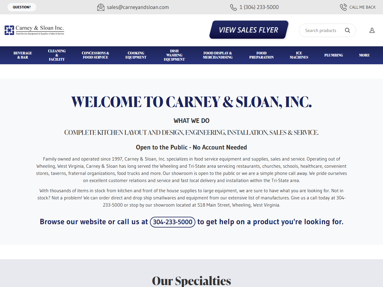 Carney & Sloan website