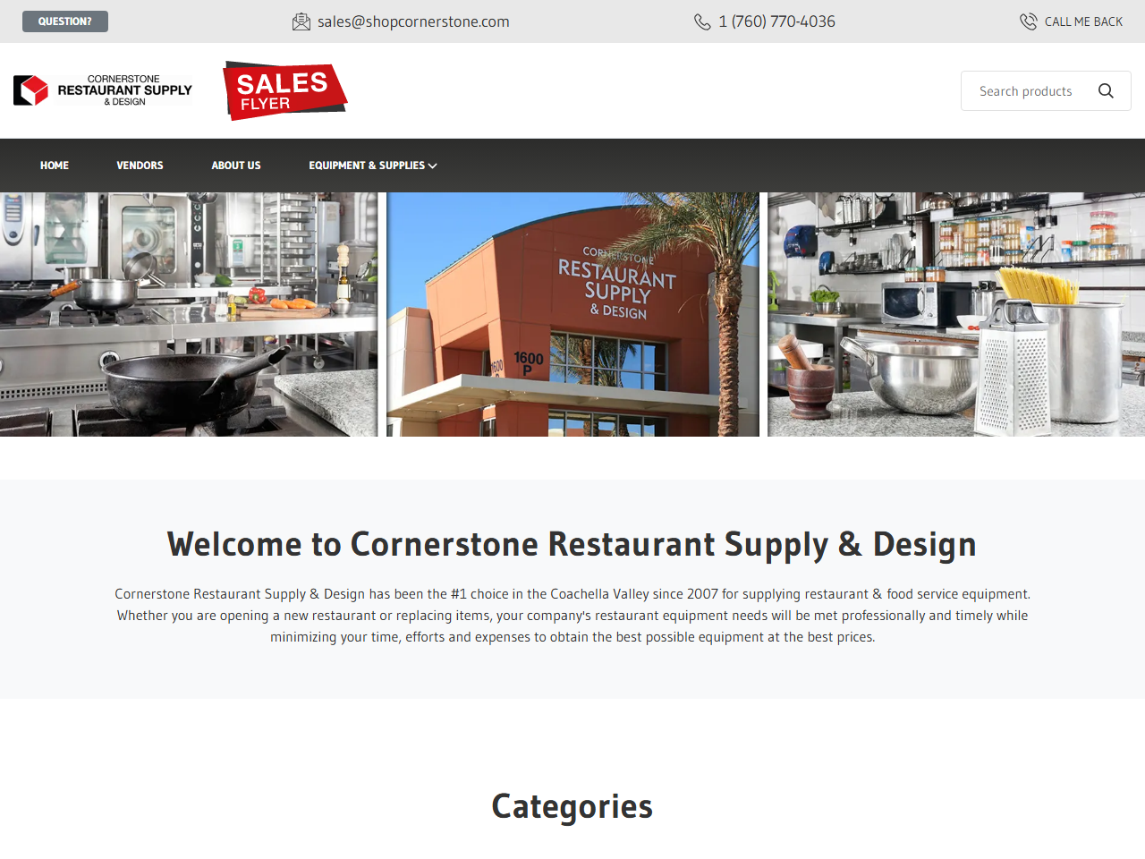 Cornerstone website