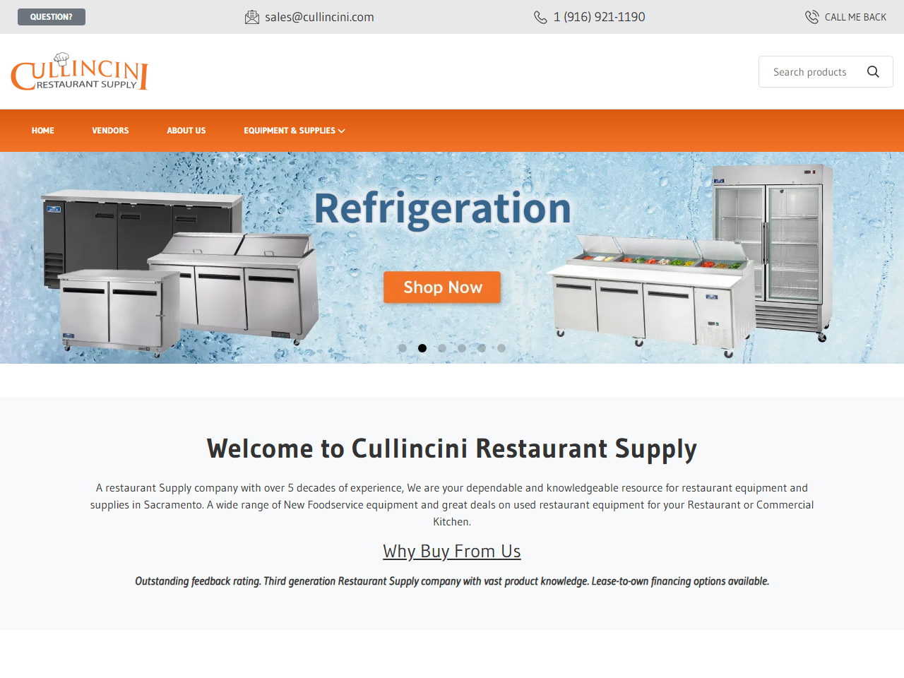 Cullincini website