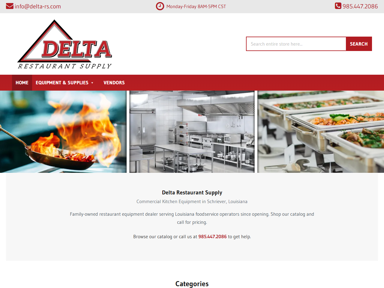 Delta Supply website