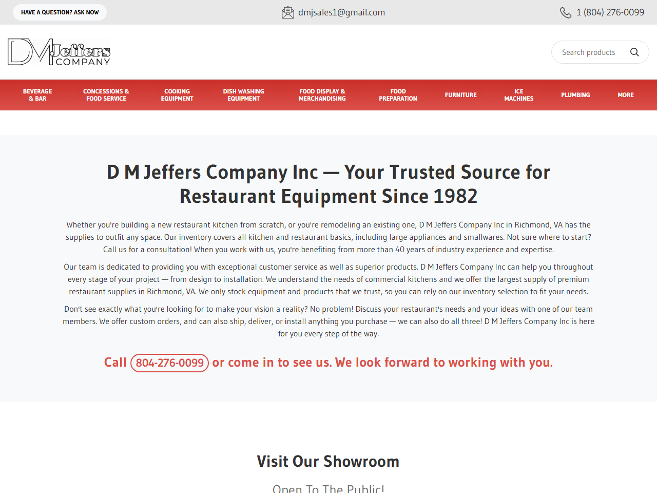 DM Jeffers Company website