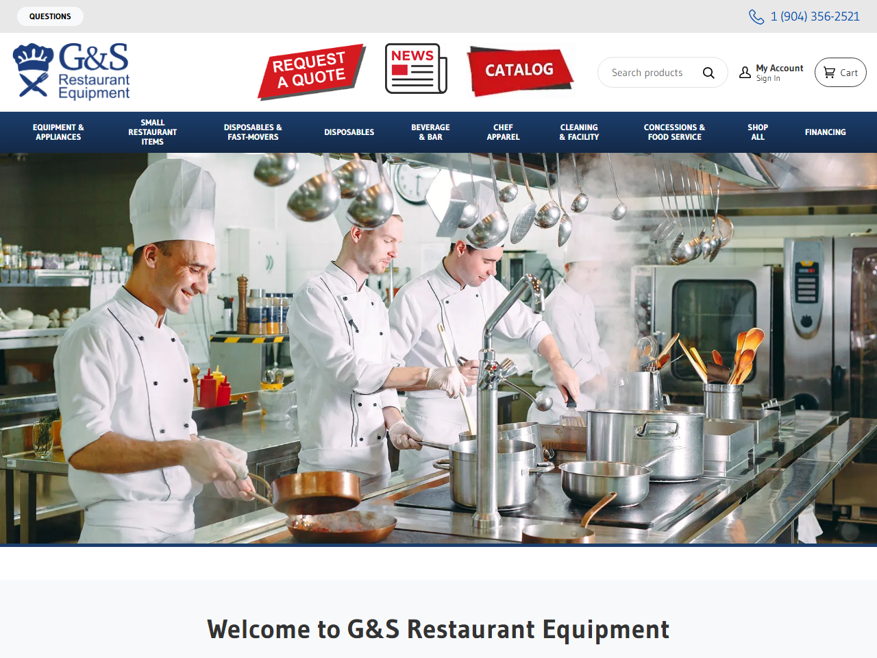 G&S Equipment website