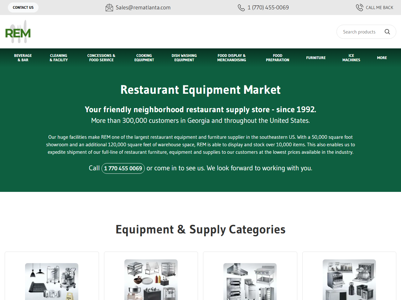REM Atlanta website