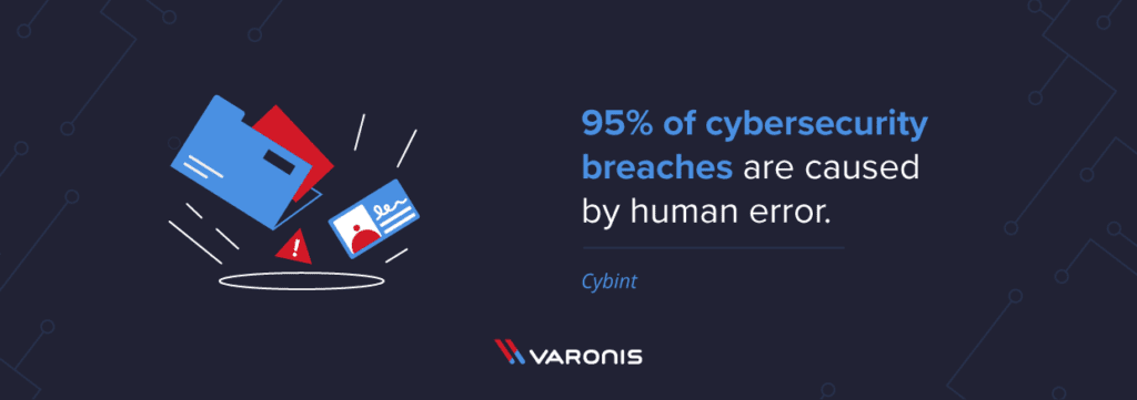 graphic shows cybersecurity statistic