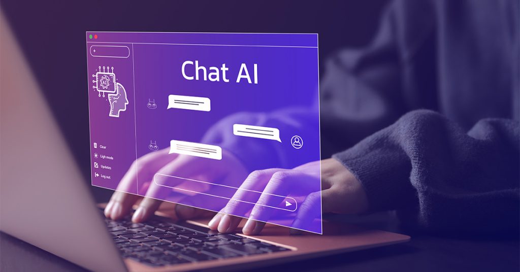 Chatbot infused with Ai technology