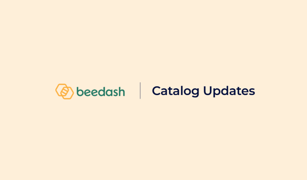 Beedash Catalog Updates – June 2026