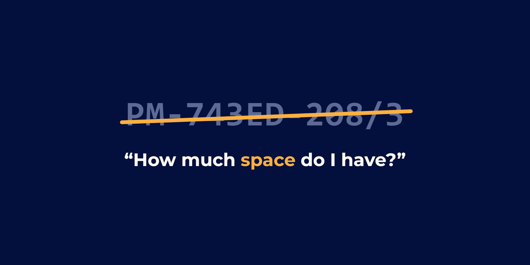A foodservice equipment model number crossed out, replaced by the operator’s real first question: how much space do I have?